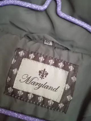 Abrigo Chaquetón Mujer Maryland Gris