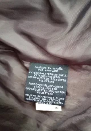 Abrigo Chaquetón Mujer Maryland Gris