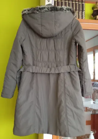 Abrigo Chaquetón Mujer Maryland Gris