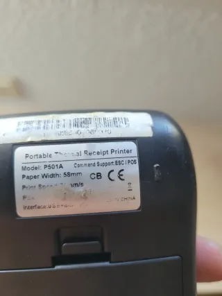 Impresora Térmica Xprinter Portátil Inalámbrica