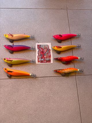 Pajaritos señuelo pesca Toro (varios colores)