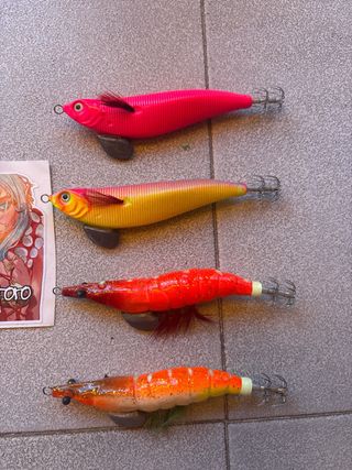 Pajaritos señuelo pesca Toro (varios colores)