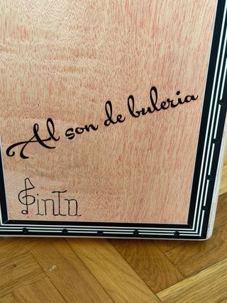 Cajón Flamenco Abedul Finlandés HECHO A MANO