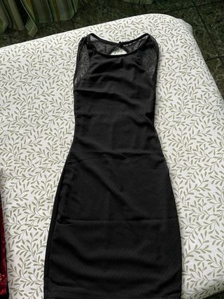 Vestido fiesta terciopelo rosa/rojo, verde, negro