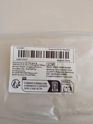 Custodia Samsung S20 FE 5G Blu