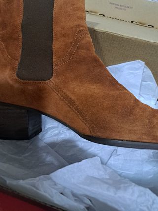 GANT Botas de Ante Marrones Mujer