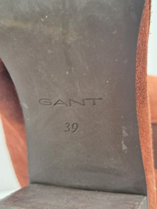 GANT Botas de Ante Marrones Mujer