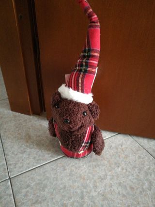 Ferma porta orsetto a quadri