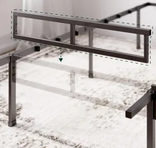 Somier metálico 90x190 cm ZINUS