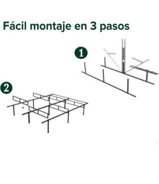 Somier metálico 90x190 cm ZINUS