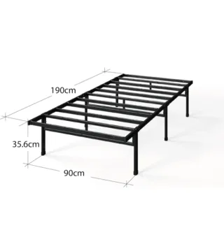 Somier metálico 90x190 cm ZINUS