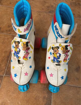 Patines 4 Ruedas Mickey & Minnie