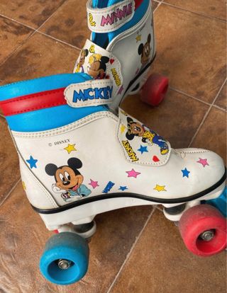 Patines 4 Ruedas Mickey & Minnie