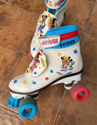 Patines 4 Ruedas Mickey & Minnie