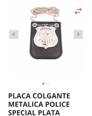 Placa Policial Special Police de coleccion