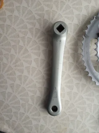 Bielas Shimano 105 clasicas para ejes cuadradillo