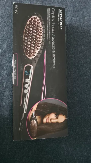 Cepillo Alisador SilverCrest Negro