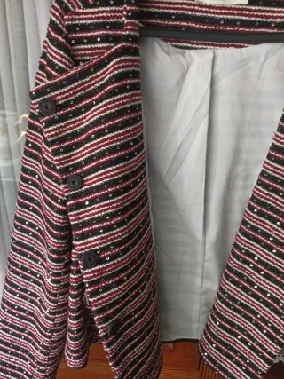 Chaqueta elegante con lentejuelas