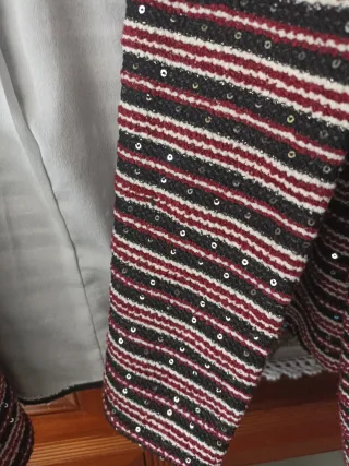 Chaqueta elegante con lentejuelas