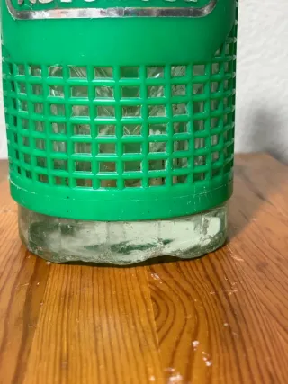 2 Sifones antiguos de vidrio