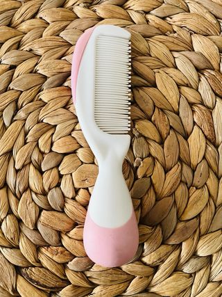 Peine Chicco Rosa Bebé Punta Blanda