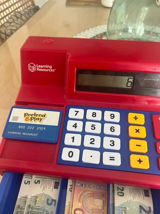 Caja Registradora Calculadora Learning Resources