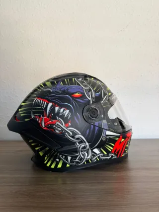 Casco Moto Stinger, tallaL ( la talla es pequeña )