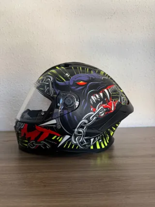 Casco Moto Stinger, tallaL ( la talla es pequeña )