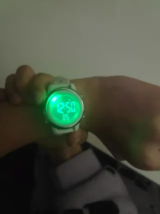 Reloj Digital Infantil Unicornio Rosa Blanco