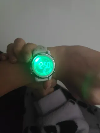 Reloj Digital Infantil Unicornio Rosa Blanco