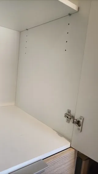 Armario Bauhaus madera beige