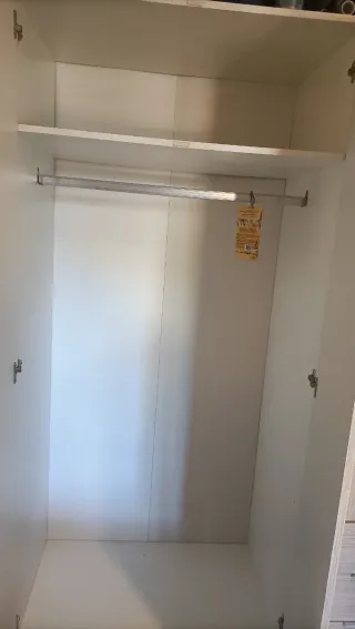 Armario Bauhaus madera beige