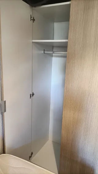 Armario Bauhaus madera beige