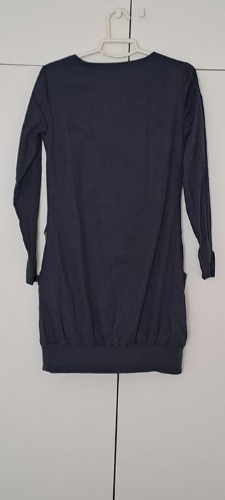 Vestido Skunkfunk azul y verde