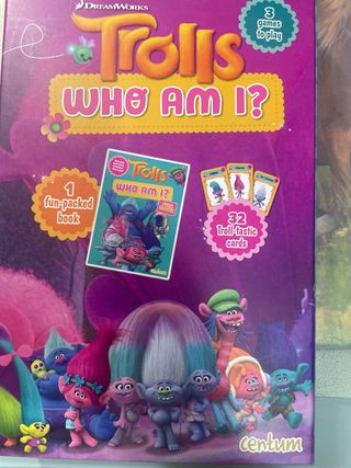 Juego Trolls Quién es Quién Fun Book