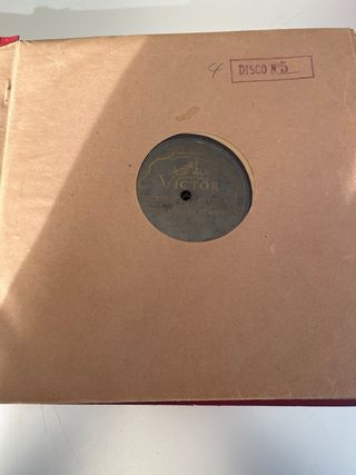 Álbum Phono Odeon 12 discos Gramofono