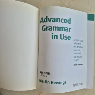 Advanced Grammar in Use with answers (+CD)
