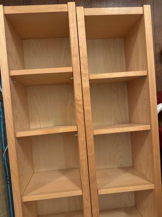 Estanterías Gnedby IKEA Roble Tinte Blanco