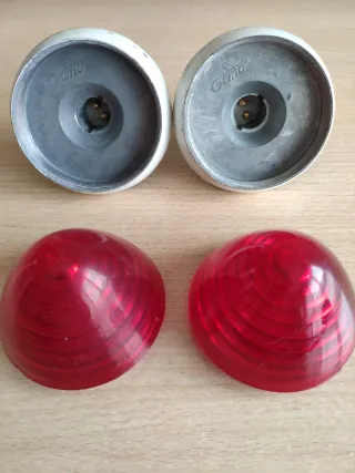 Pareja Pilotos Traseros Gemo Rojo