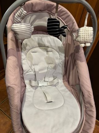 Cuna Chicco 4 en 1 : Moisés, Hamaca y Trona .