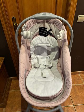 Cuna Chicco 4 en 1 : Moisés, Hamaca y Trona .