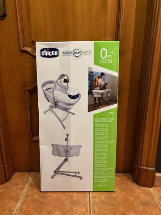 Cuna Chicco 4 en 1 : Moisés, Hamaca y Trona .