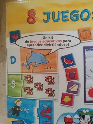 Juego Clementoni 8 Juegos en 1