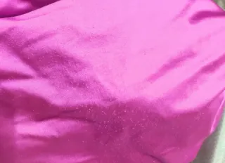 Vestido largo morado con abertura