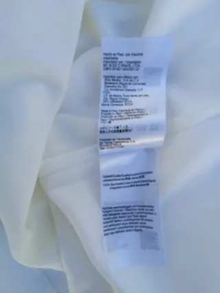 Camiseta Boss Blanca Multicolor