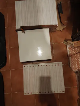 Azulejos blanco y color