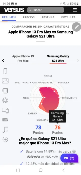 Samsung Galaxy S21 Ultra 256GB Nero