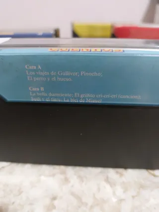 Lote 13 Casettes Cuenta Cuentos de Salvat.