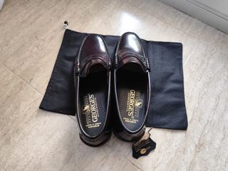 Mocasines George Burdeos Talla 45