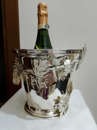 Porta Champagne Lapini placcato argento